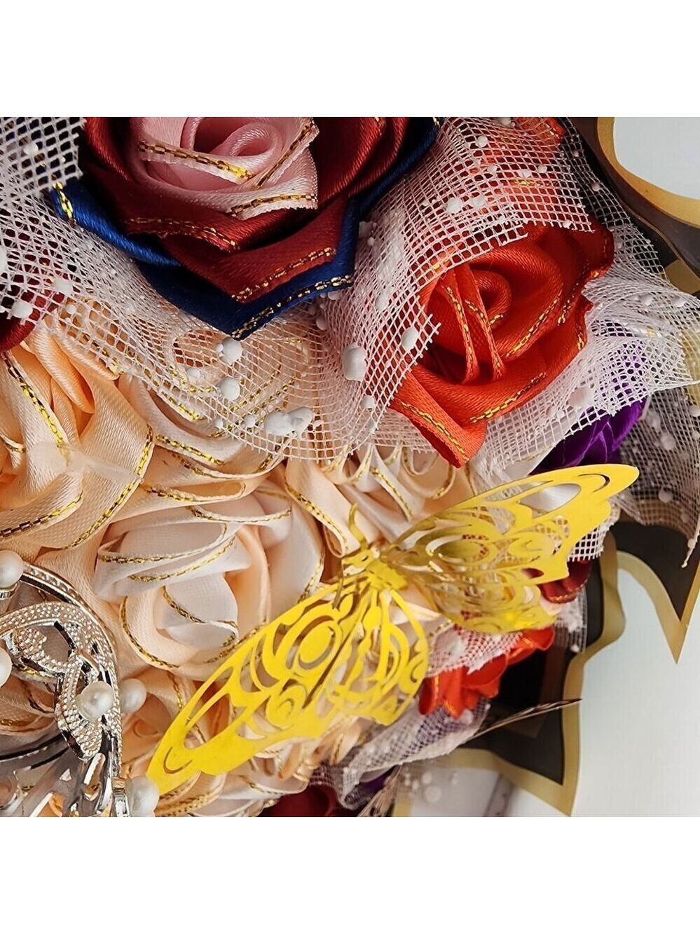 Brand New Handmade 2 Dozen Roses - Picture 13 of 16